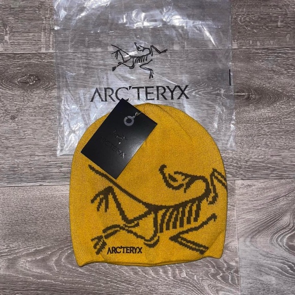 Arc'teryx Accessories - Arc'teryx Yellow Bird Head Toque Beanie